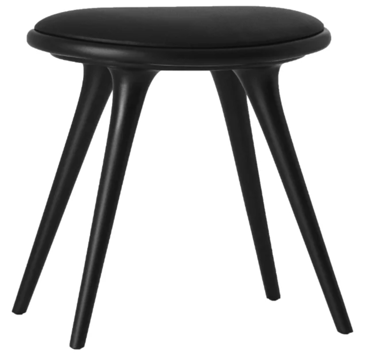 Space Stools - Black Stained Beech - Low Stool: 19"