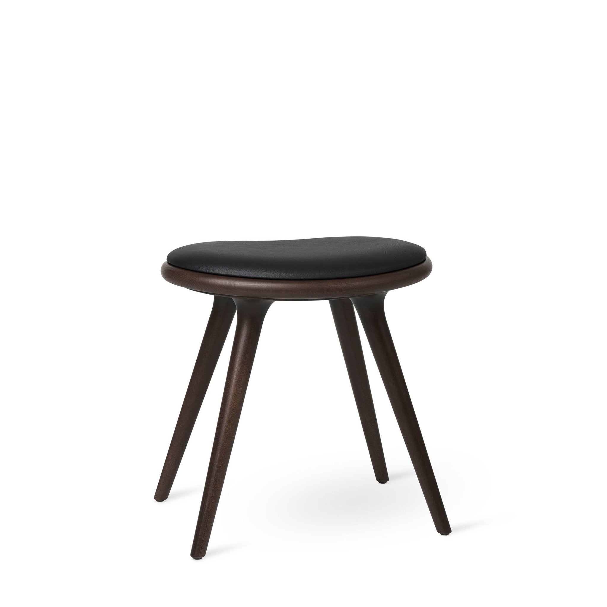 Space Stools - Dark Stain Beech - Low Stool: 19"