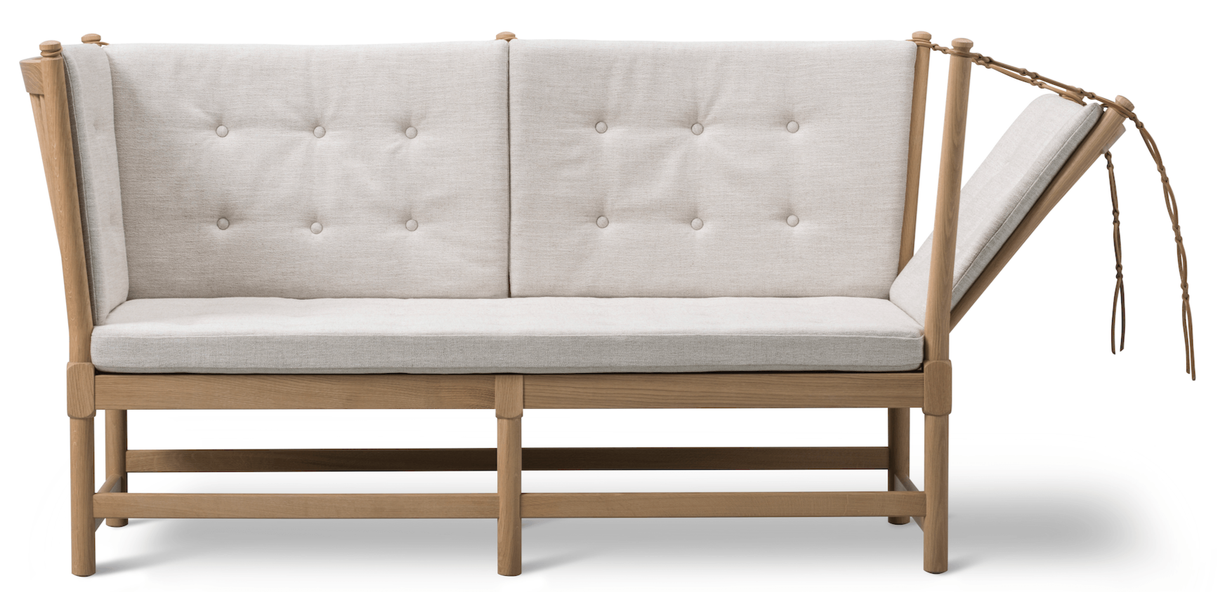 Spoke-Back Sofa - Soap Treated Oak - Ruskin 10