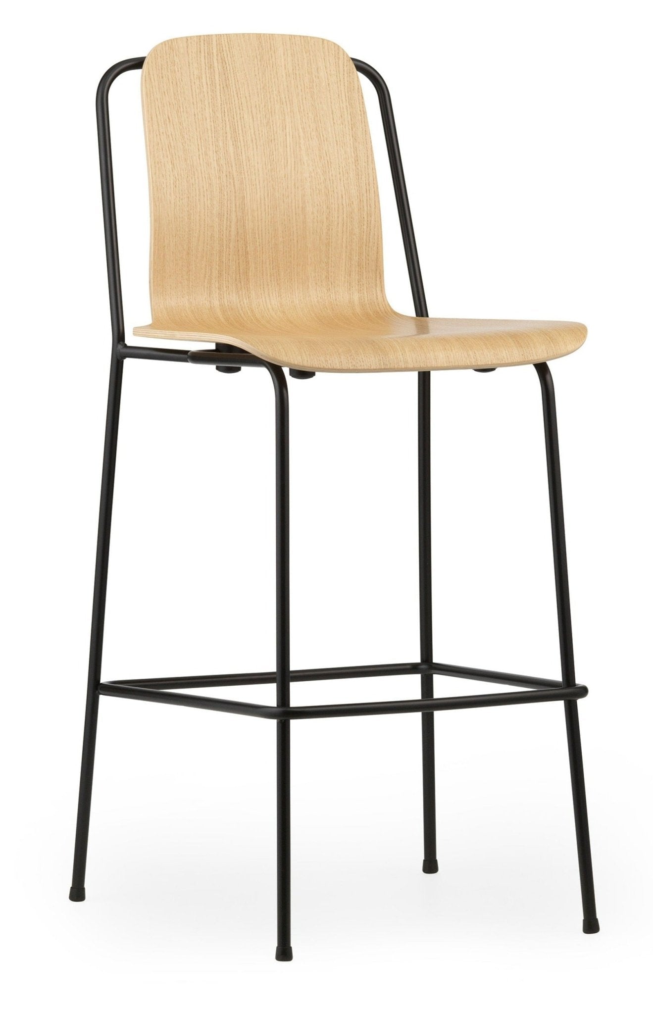 Studio Bar Chair - No Upholstery - 40.5" / Oak