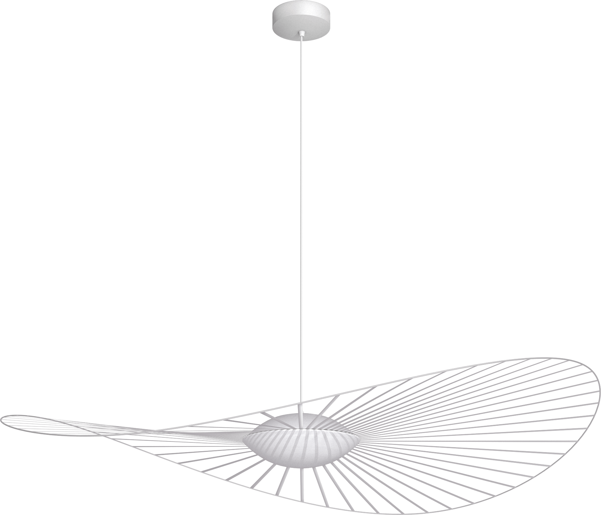 Vertigo Nova Pendant Lamp - Medium / White