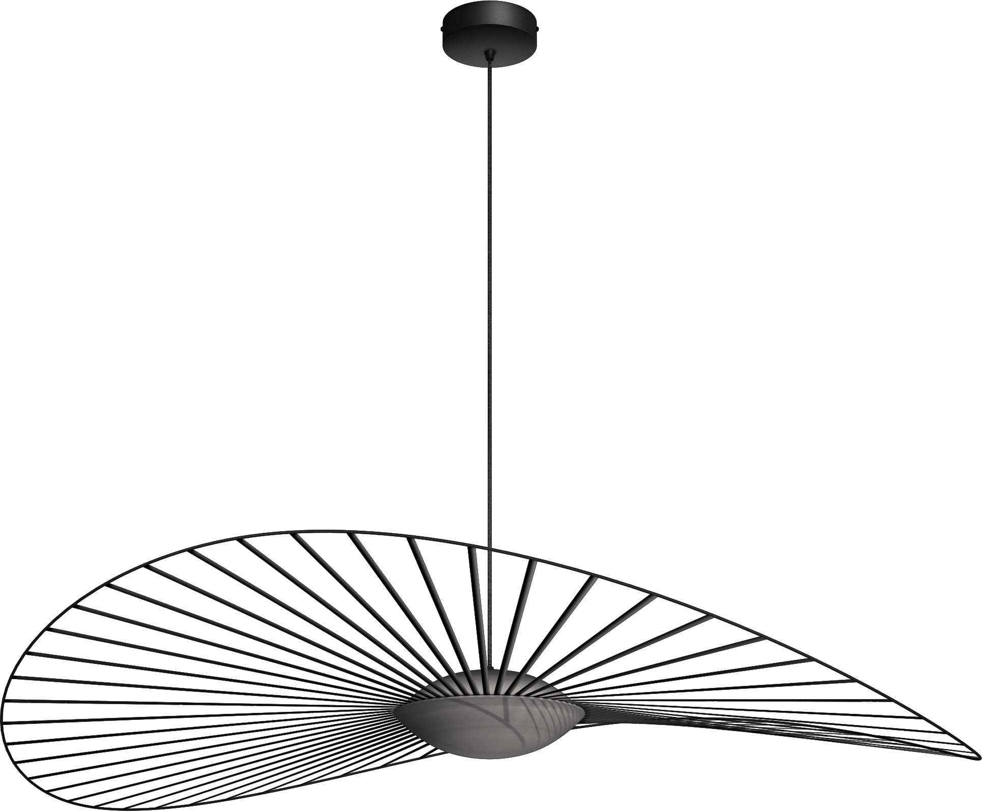 Vertigo Nova Pendant Lamp - Medium / Black