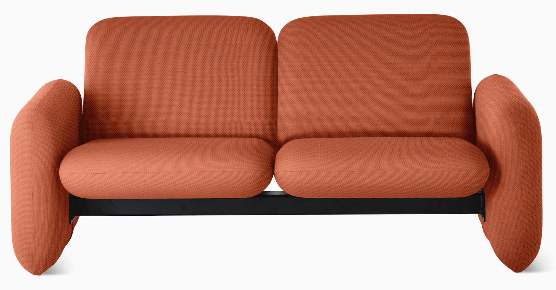 Wilkes Modular Sofa Group - 2 Seater - Contour - Rust