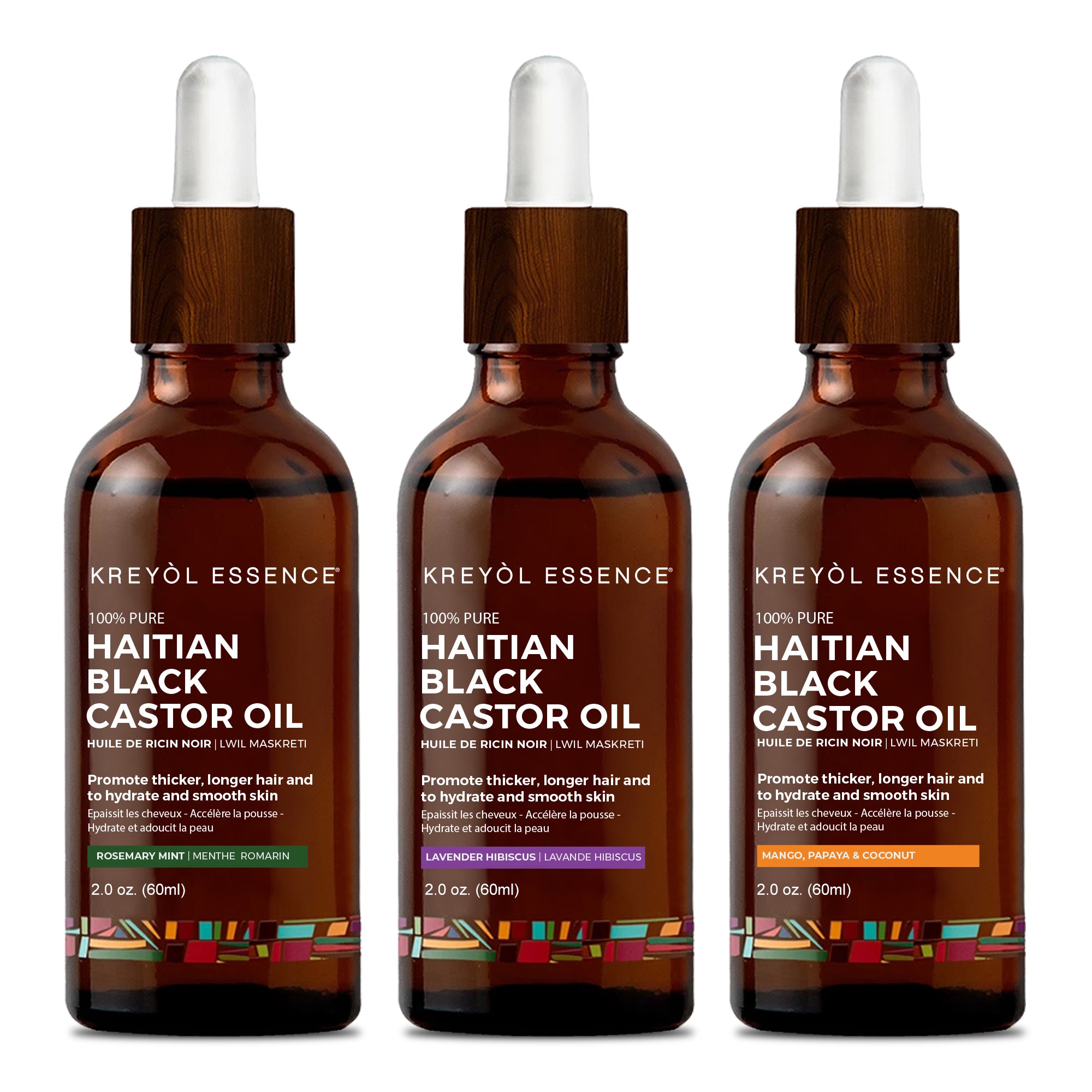 Image of Buy 2, Get 1 FREE - Haitian Black Castor Oil Bundle