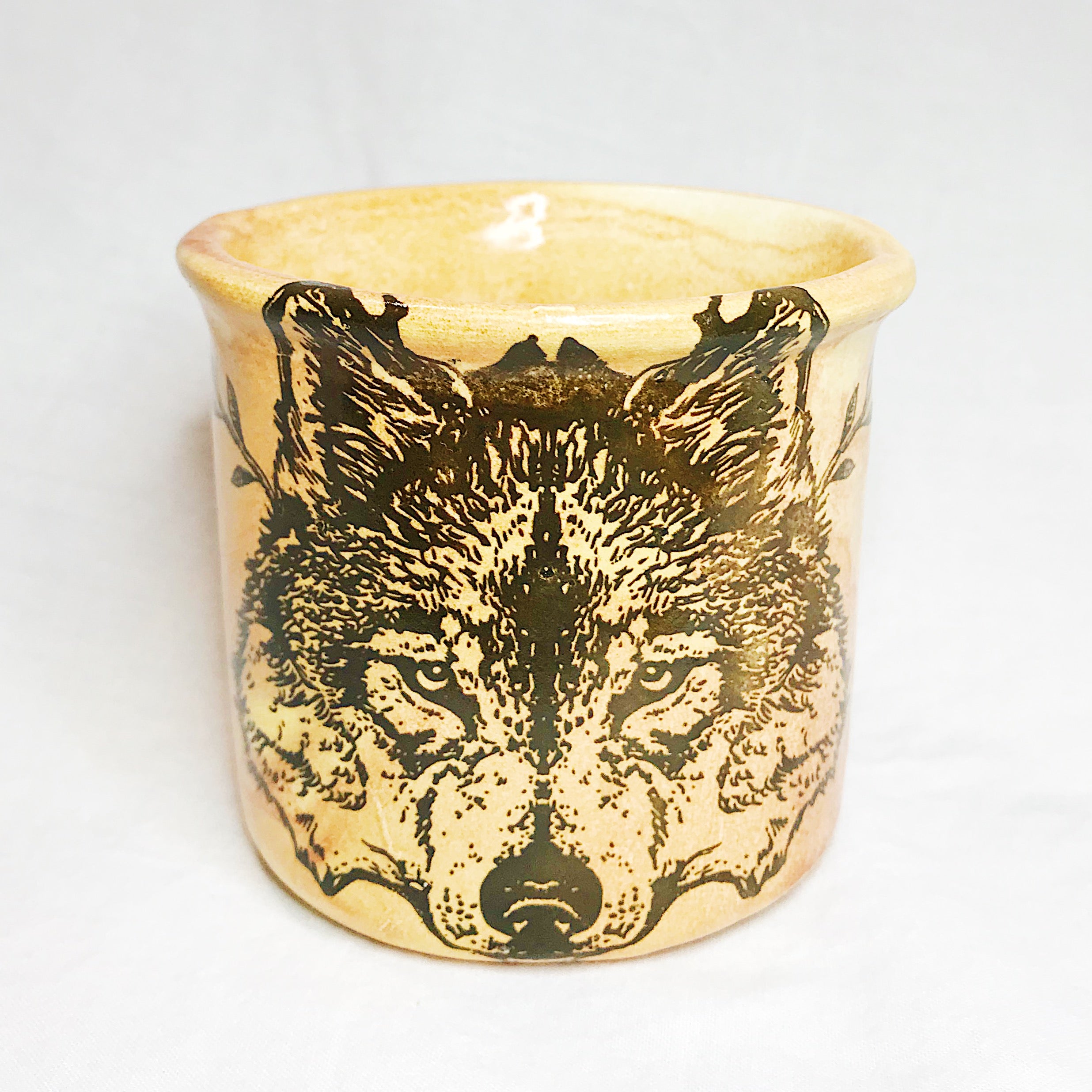 Lovely Savage Small Wolf Mug