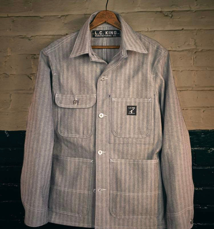 50% OFF: LC King Fisher Stripe Chore Coat – Grifter Company