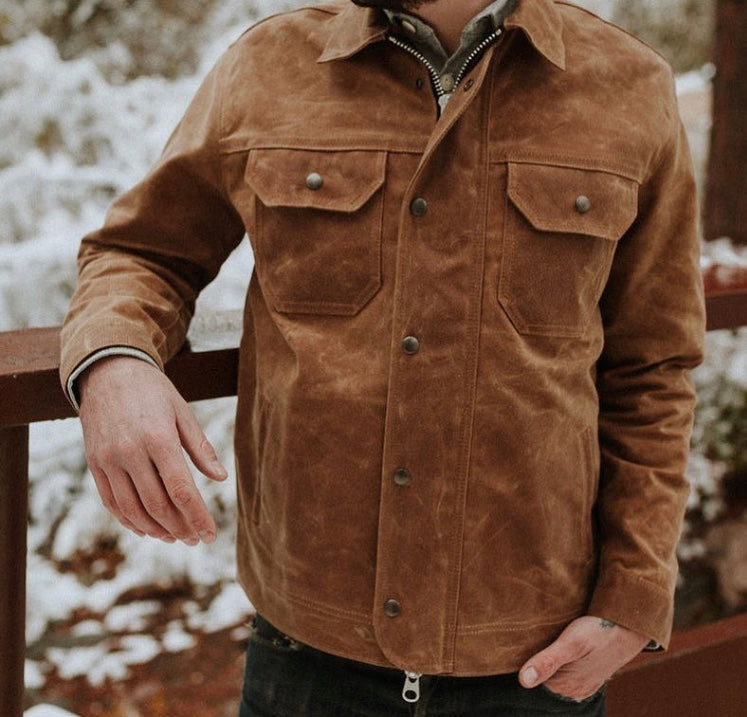 THE 30-40: HEAVY WAXED COTTON JACKET – Grifter Company