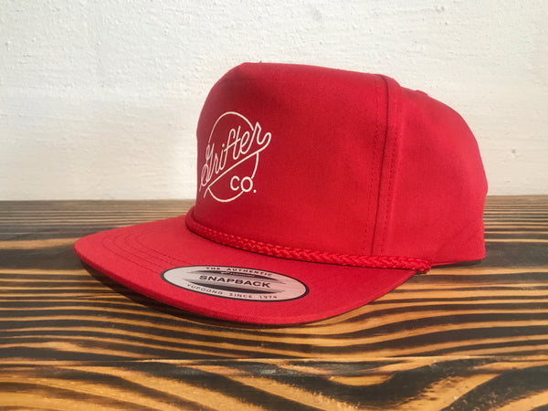 Old Timer Rope Hat: Red – Grifter Company