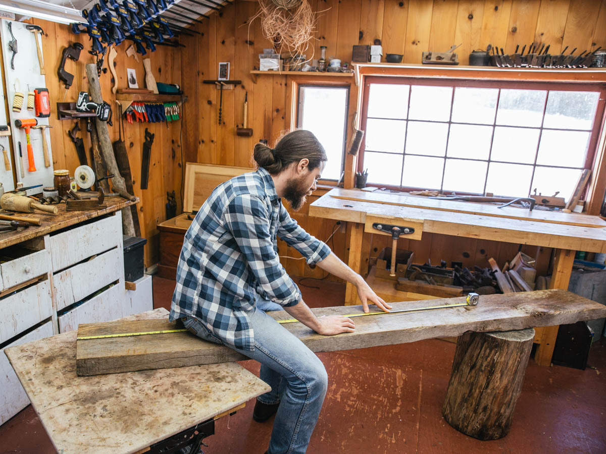 1 Mortise Day – Roman Bench Magazine Build-along Tenon &