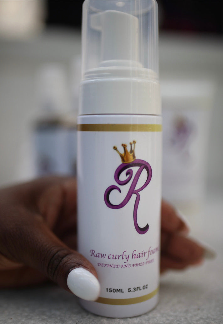 Best Quality Raw Curly Hair Foam