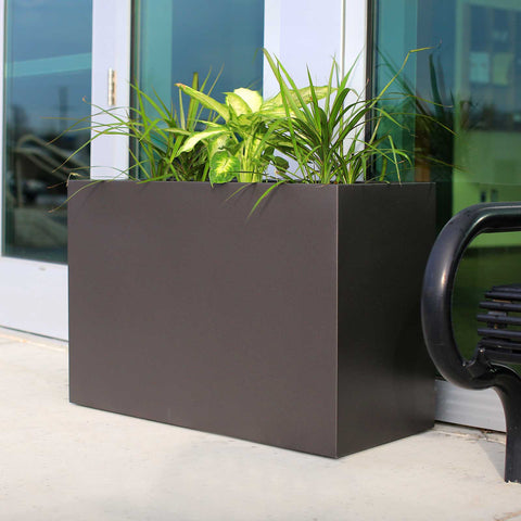 Tolga &amp; Granada Modern Planter Boxes - Fiberglass Planters 
