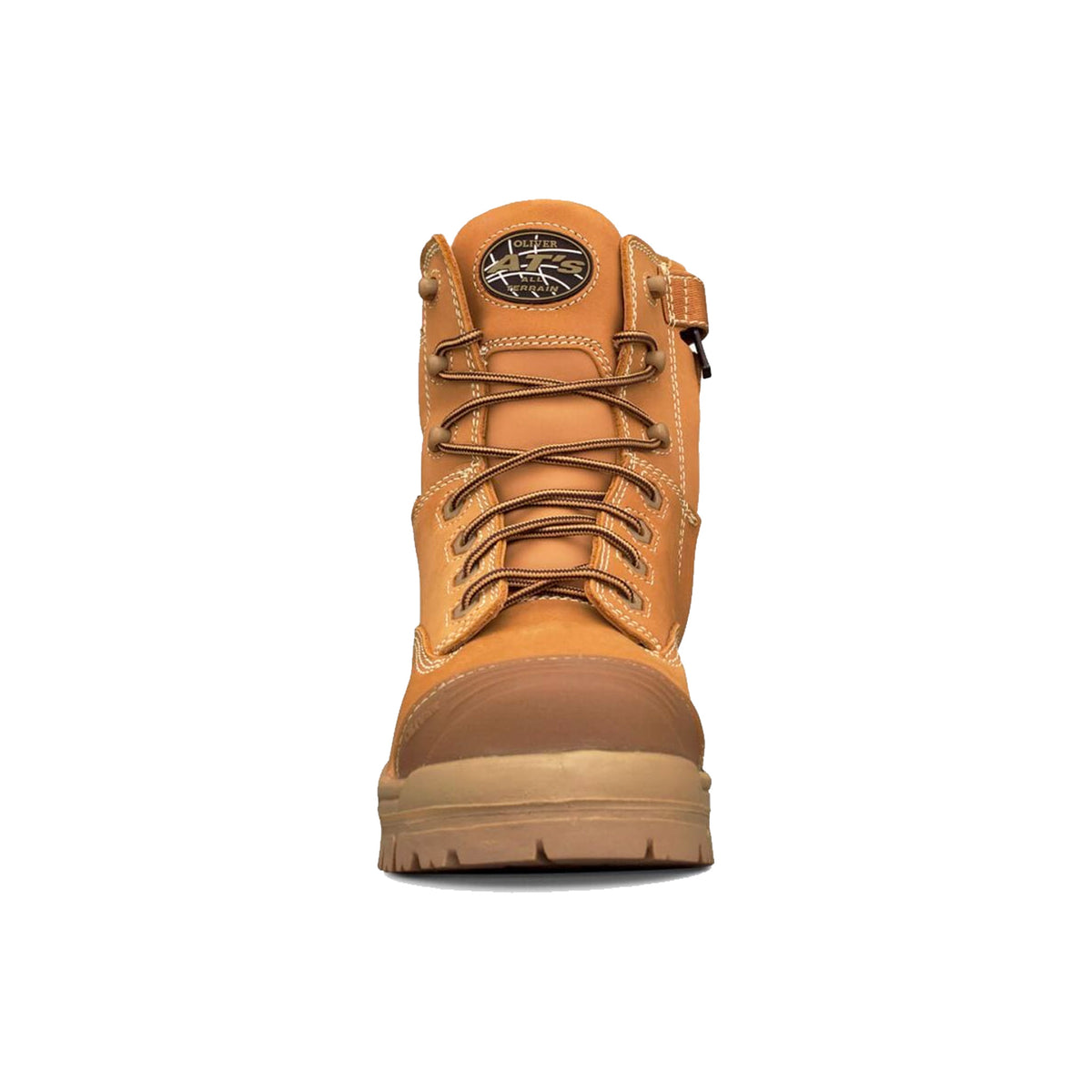 OLIVER WOMENS WHEAT ZIP SIDED BOOT - 49-432Z | TRADIES WORKWEAR STORE