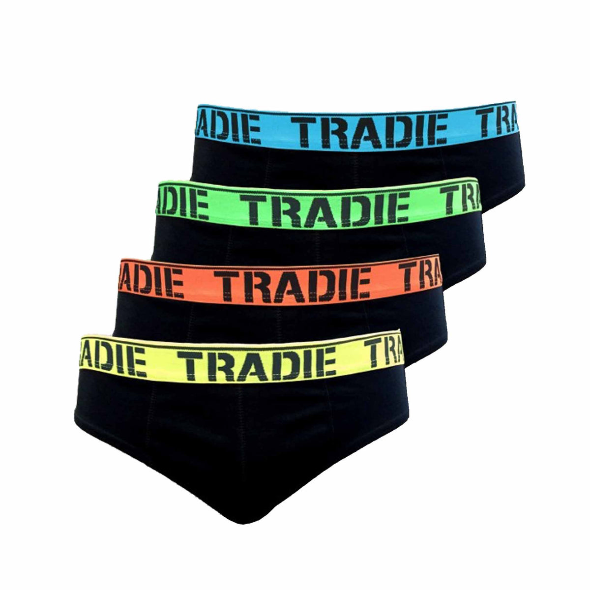 Tradie Spring Water 3 Pack Fitted Trunks - Lowes Menswear