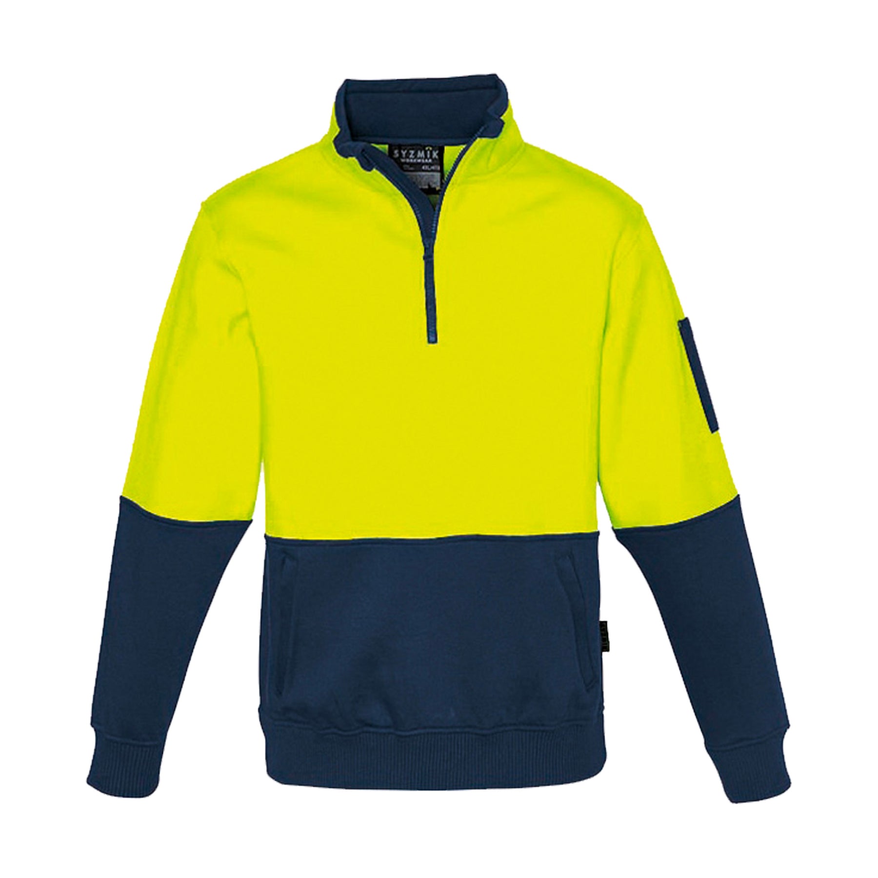 HI VIS HALF ZIP PULLOVER - ZT476