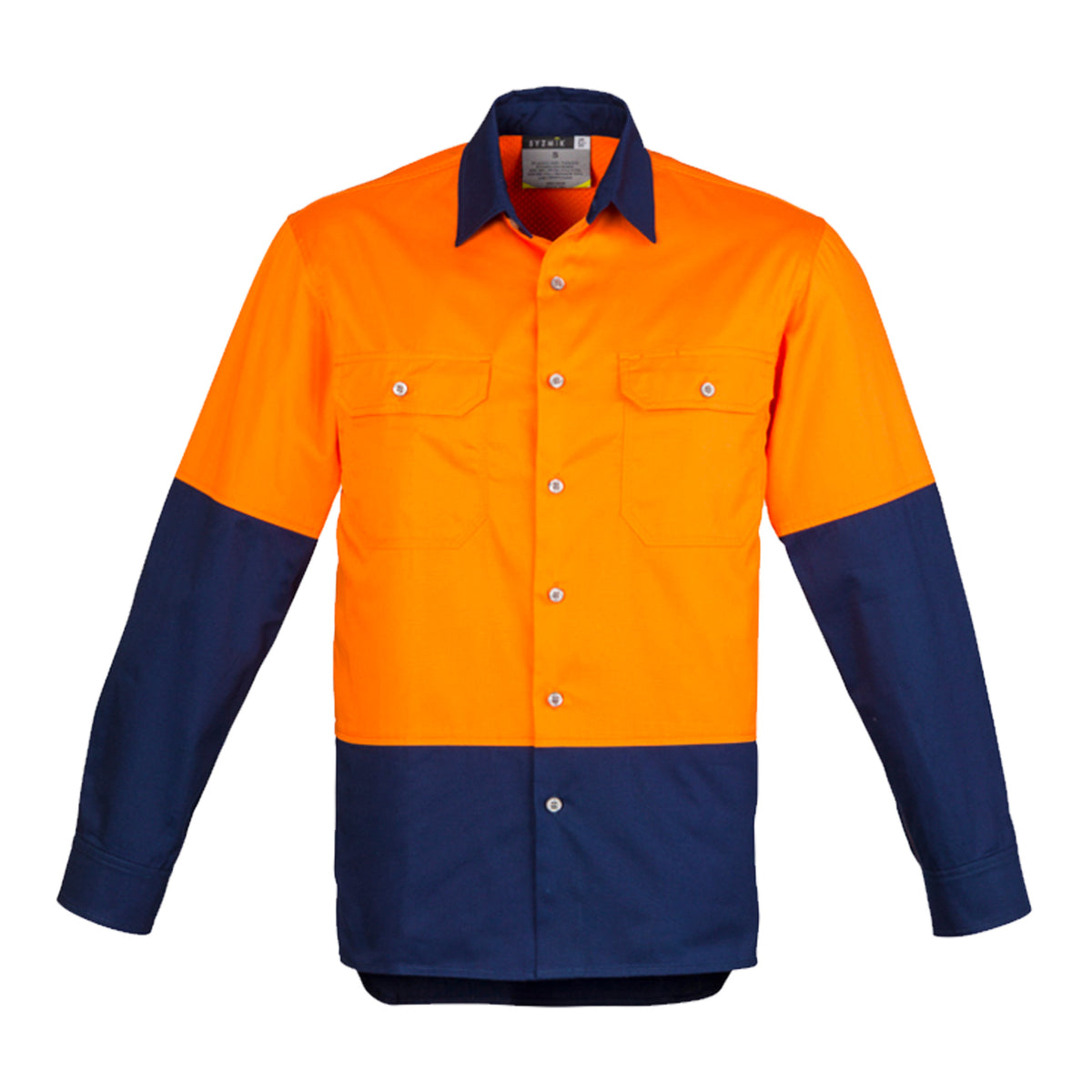 MENS LIGHTWEIGHT TRADIE SHIRT - LONG SLEEVE - ZW121