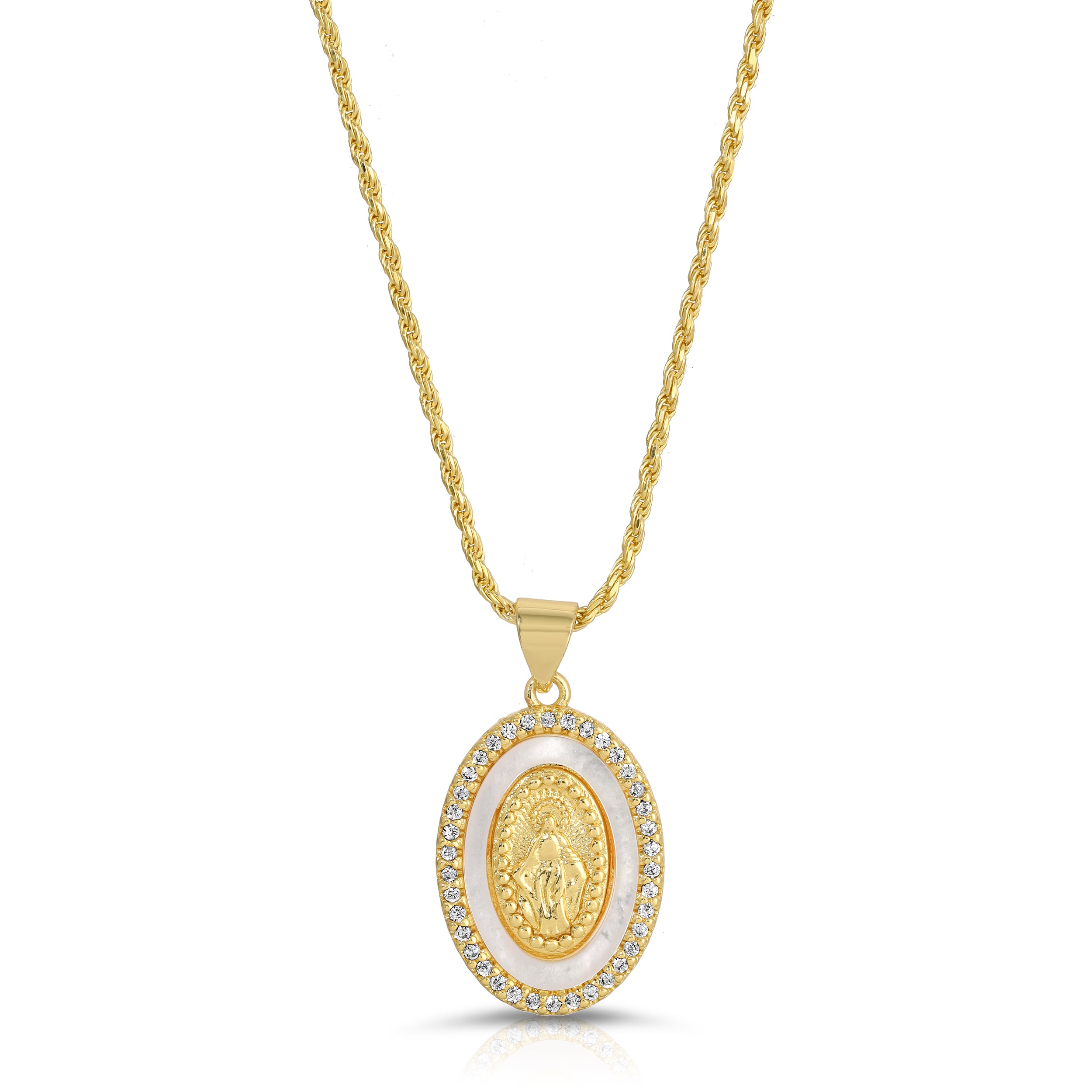 Holy Mother Mary Necklace - Joy Dravecky product image