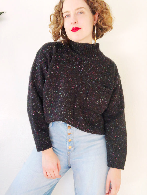ESPRIT Speckled Wool Blend Sweater | XL