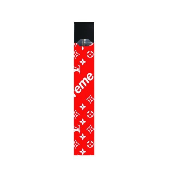 JUUL Compatible Skin/ Wrap (Red Supreme LV Inspired)– www.speedy25.com