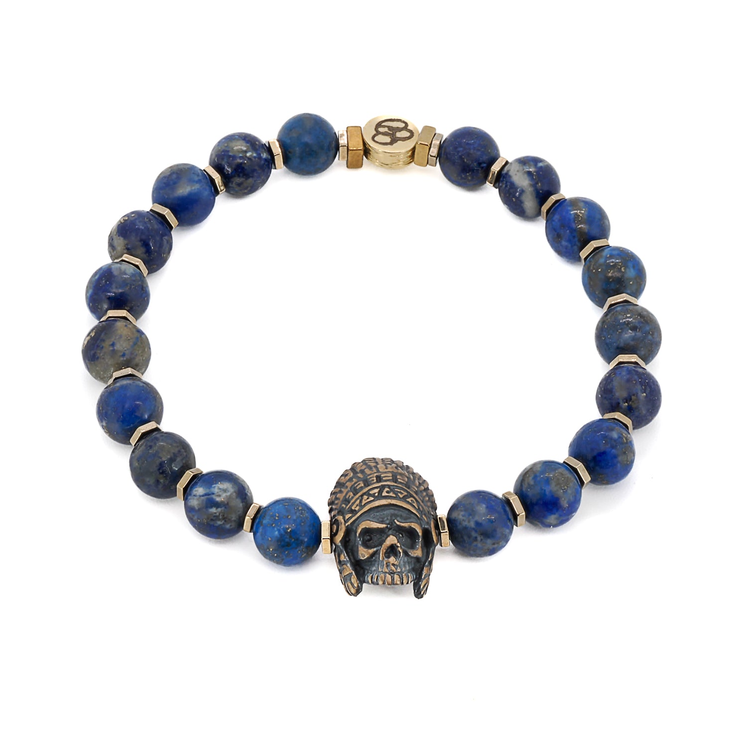 Lapis Lazuli Tumbled Stone Bracelet - Etsy Singapore