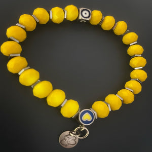 Yellow Energy Bracelet - EBRU JEWELRY