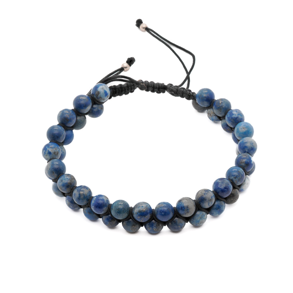 Spiritual Connection - Lapis Lazuli & Blue Opal Beads Bracelet - Satori  Jewelry