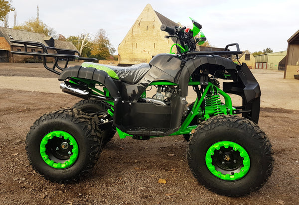  UPBEAT  GREEN 125CC OFF ROAD QUAD BIKE 4 STROKE FULLY 