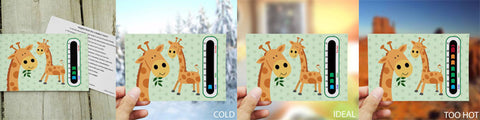 Thermometer labels