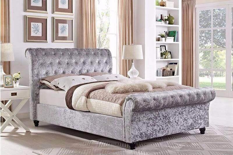 sleigh bed frame