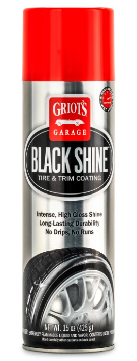 Griots Garage 10938 - Black Shine Tire and Trim Coating - 15oz