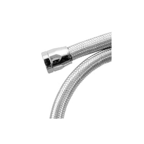 Spectre Stainless Steel Flex Fuel Line 3/8in. ID - 3ft. w/Clamps