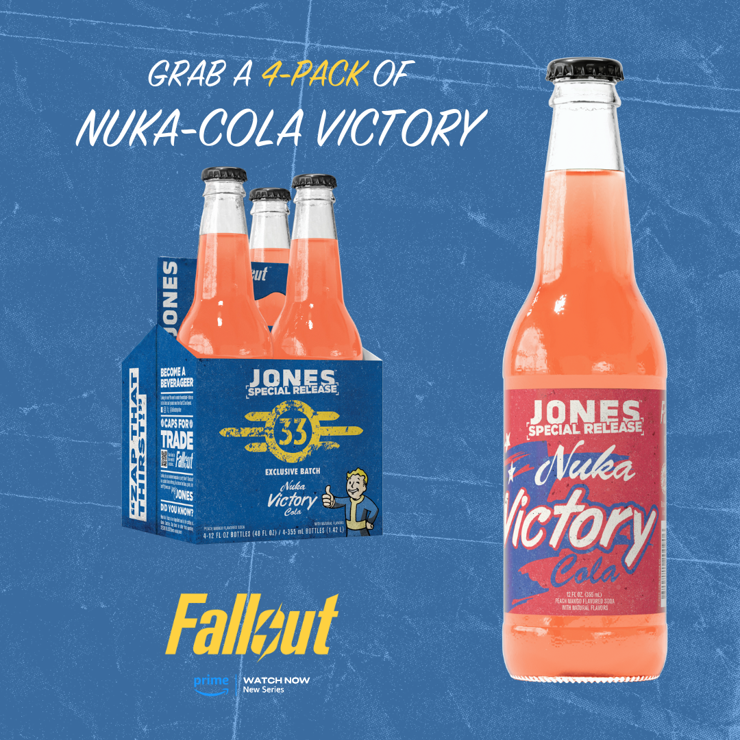 GRAB A 4-PACK OF NUKA-COLA VICTORY