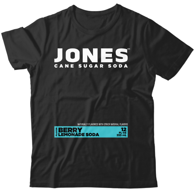 Image of Jones Soda Custom T-shirts