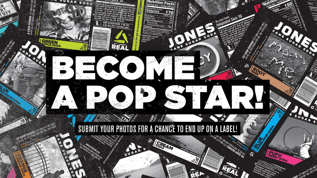 Become a pop star. Submit your photos for a chance to end up on a label!