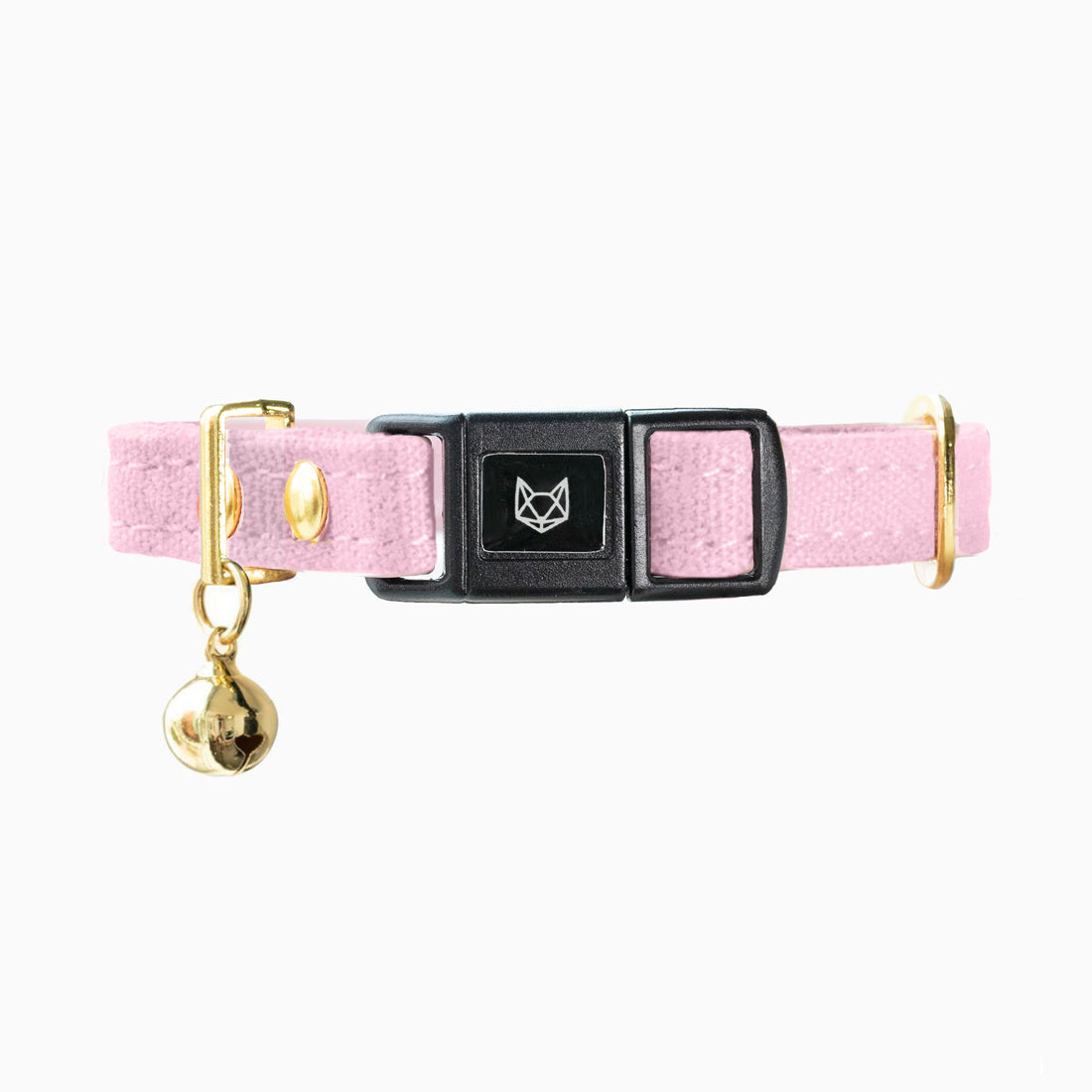 Primrose Pink Cotton Kitten Collars by Pawsome Couture Thumbnail
