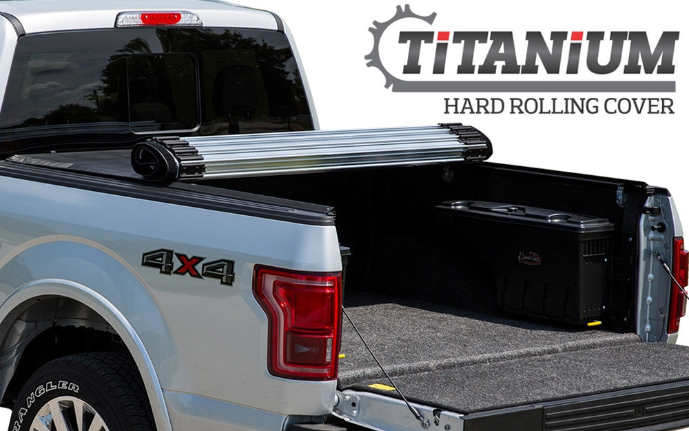 Truxedo Titanium Hard Rolling Tonneau Cover 969101 2008 2016 F250 F3 Voodoo Diesel