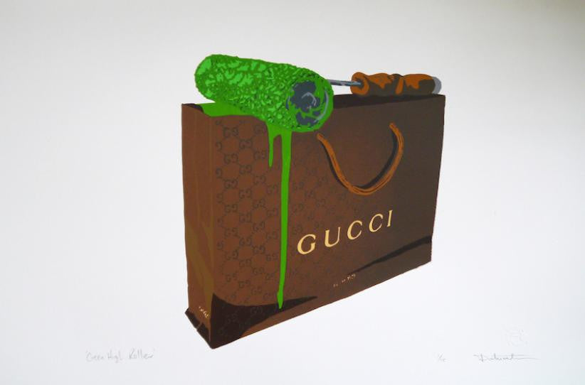 gucci green paint