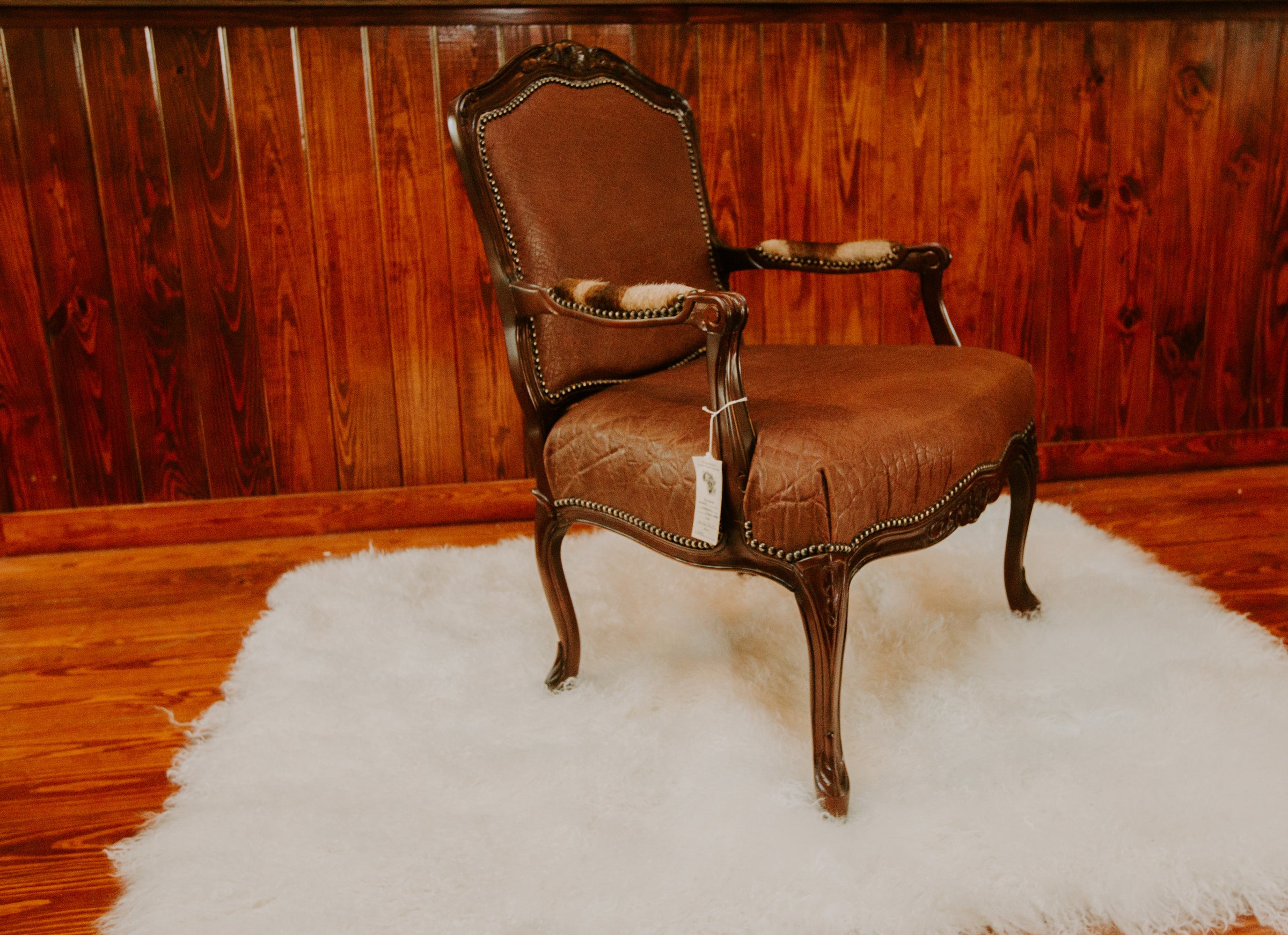 carved victorian chair elephant tabac