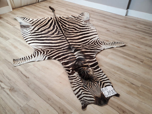 Fun Rugs Supreme Zebra Skin TSC-045 Black White