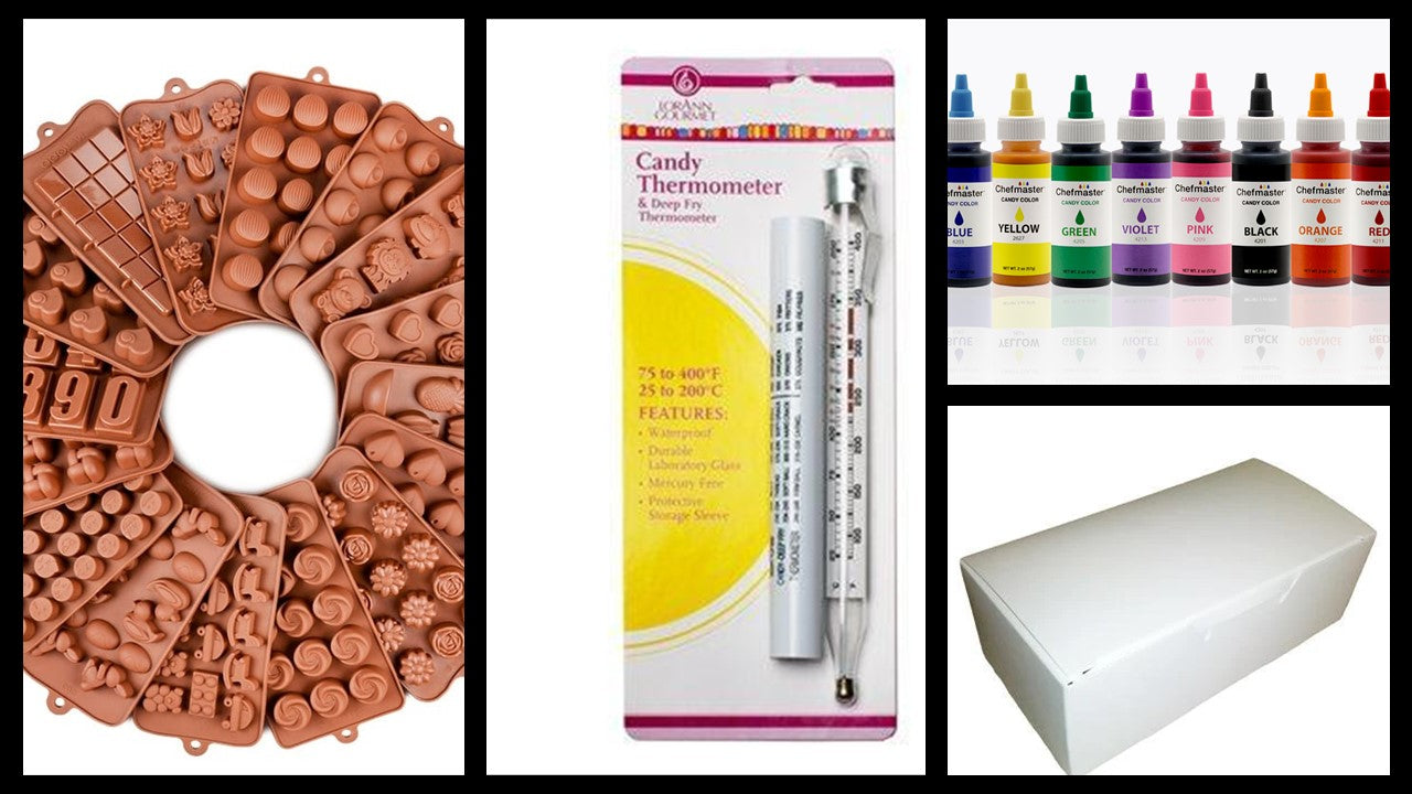 Candy Making Supplies List: Tools, Molds, Packaging & More