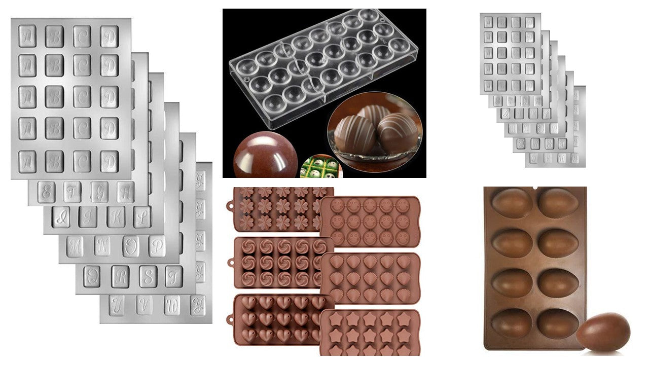 Chocolate Silicon Mould, Different Chocolate Molds, DIY Cake Soap Ice –  EZILYF