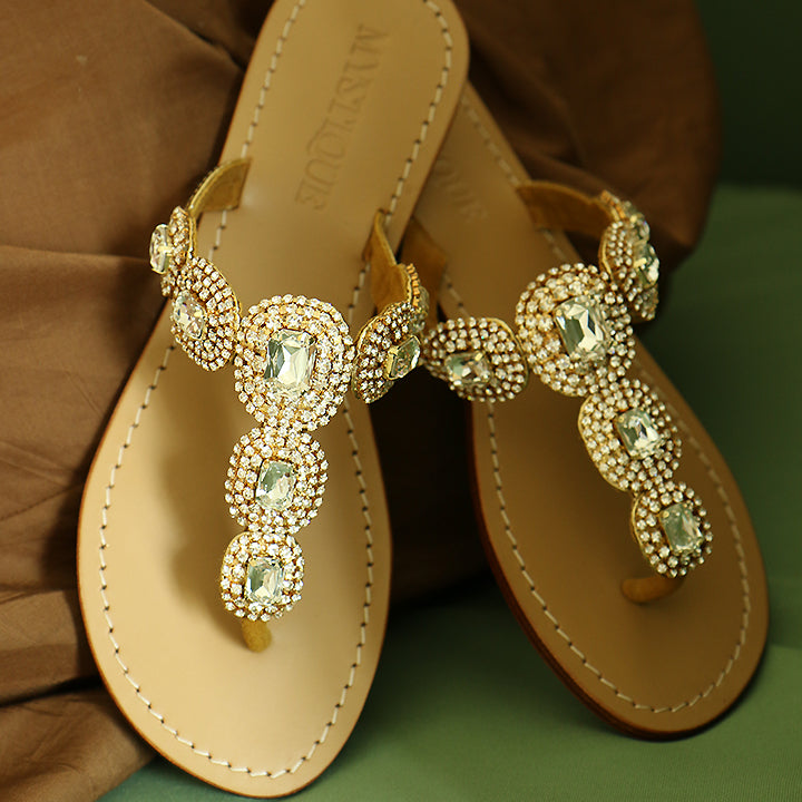 Mystique Sandals | Shop Our Women's Handmade Jeweled Leather Sandals