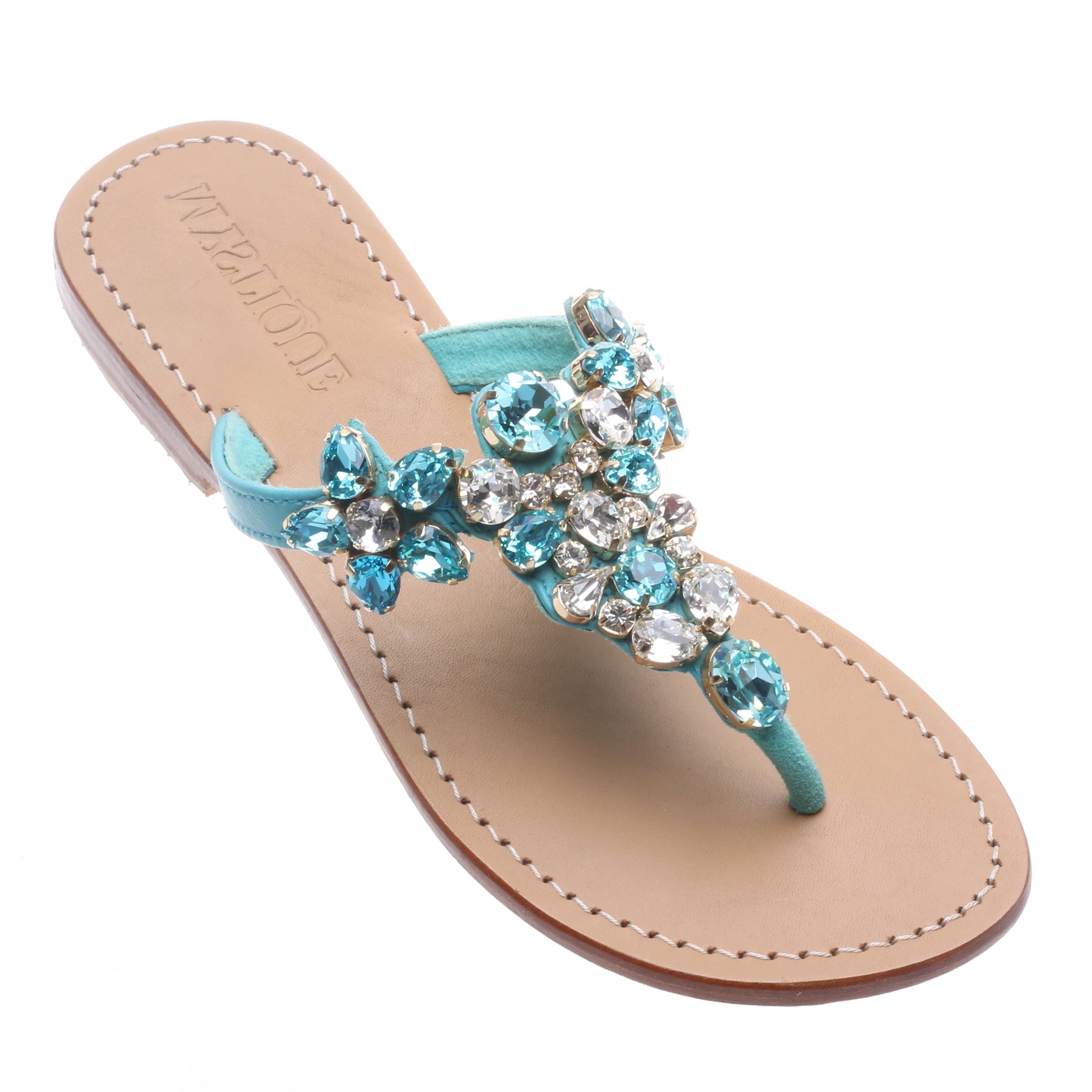 Turquoise Sandals - Mystique Sandals