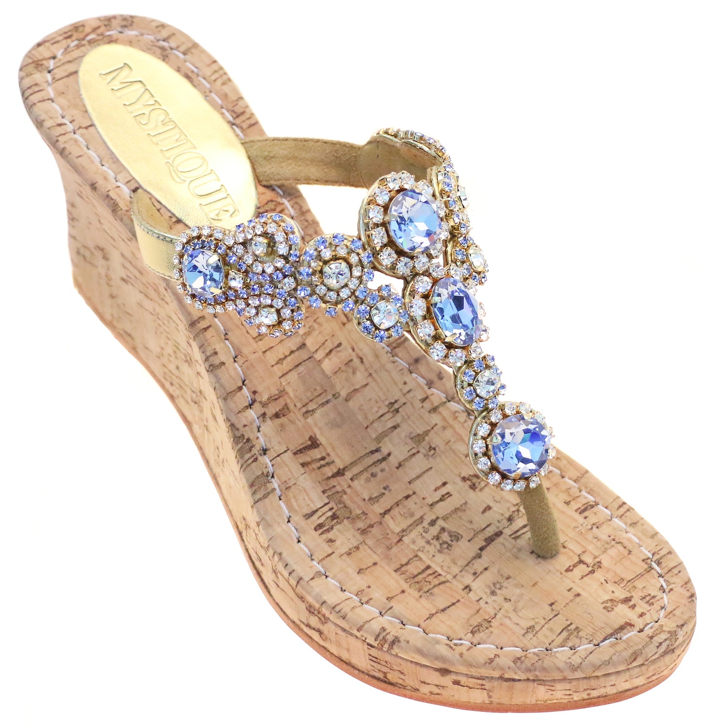 jeweled wedges