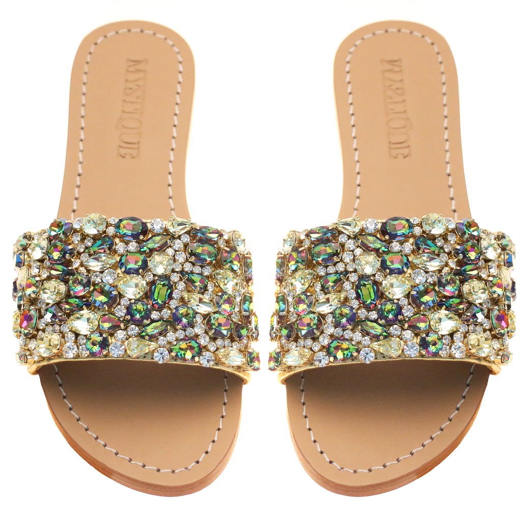 Gold Sandals - Mystique Sandals