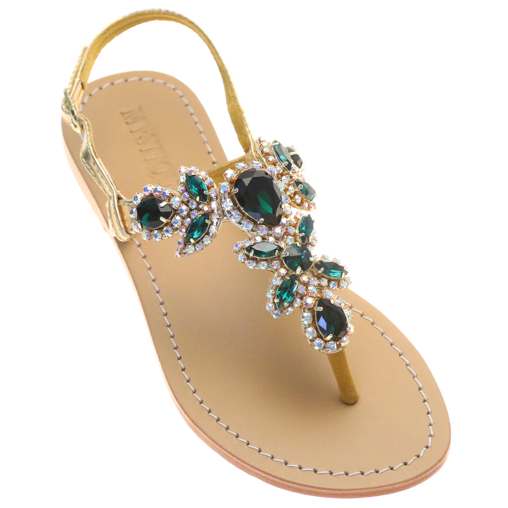 Gold Sandals - Mystique Sandals