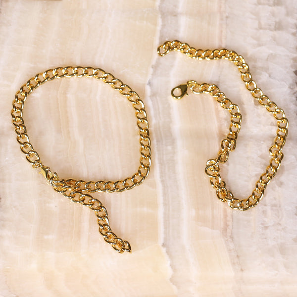 Removable Gold Back Straps - Set of 2