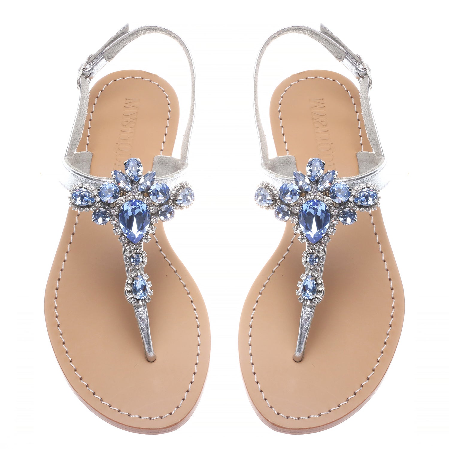 Light Sapphire - Women's Interchangeable Sandals | Mystique Sandals