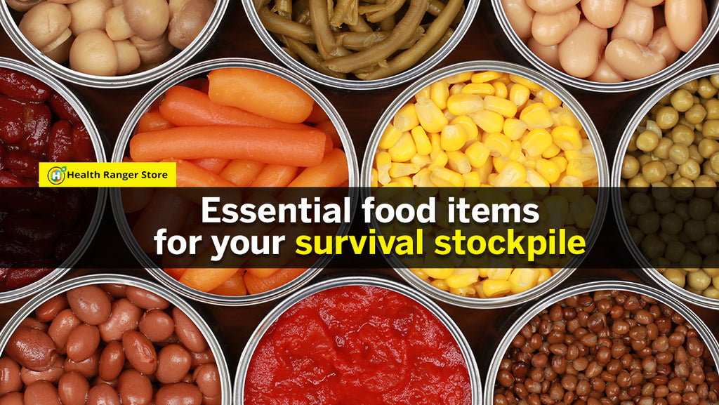 foods to stockpile for depression