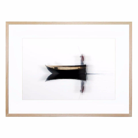 Ferryman Acrylic Print with Frame