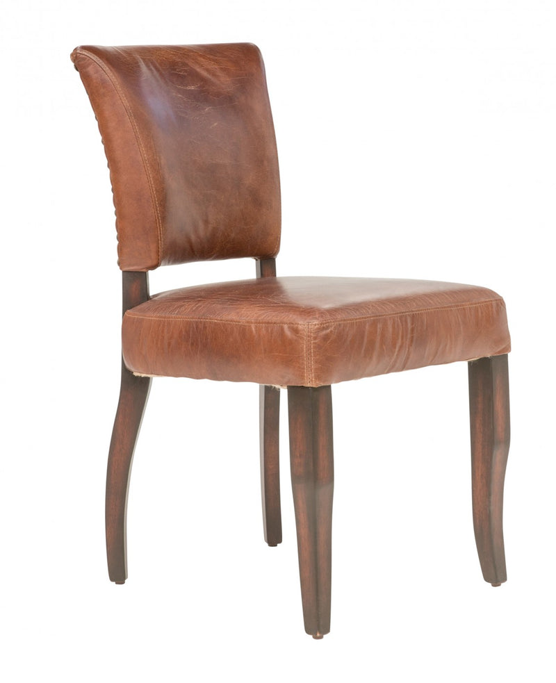 Vintage Leather Darren Dining Chair – Interiors Online